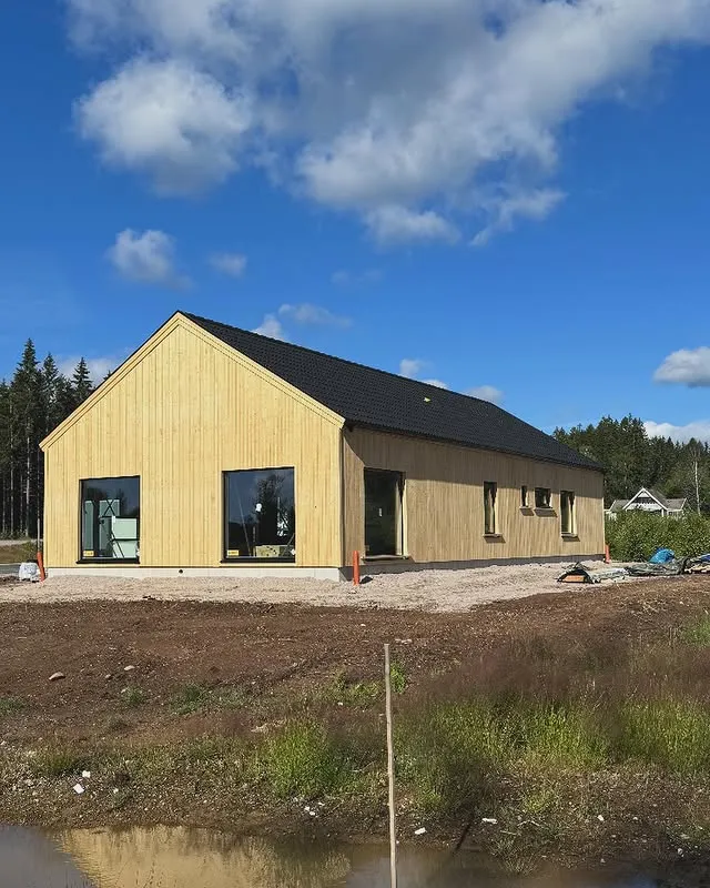 Nybyggt hus av Stigamo Bygg